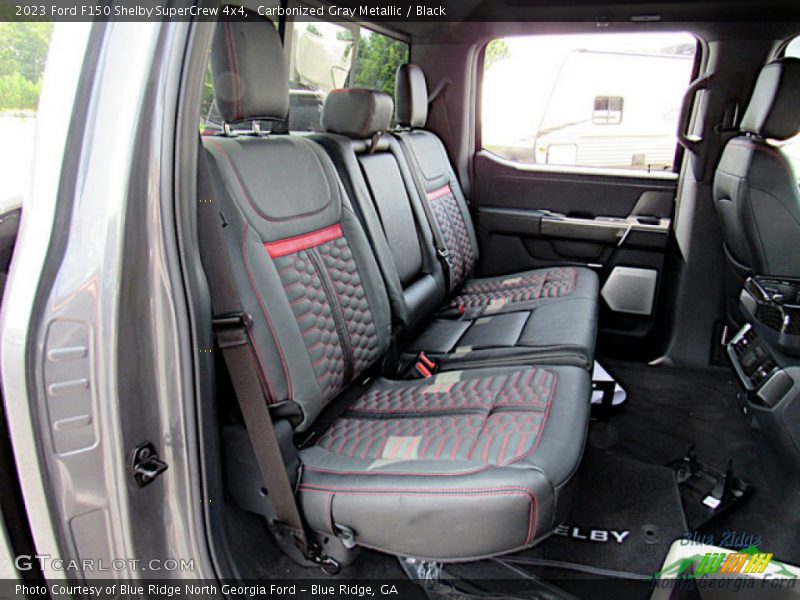 Rear Seat of 2023 F150 Shelby SuperCrew 4x4