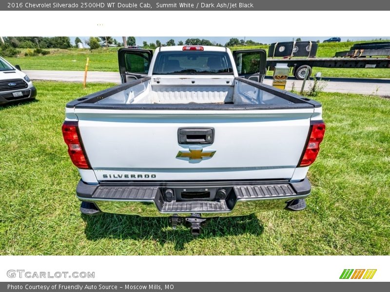 Summit White / Dark Ash/Jet Black 2016 Chevrolet Silverado 2500HD WT Double Cab