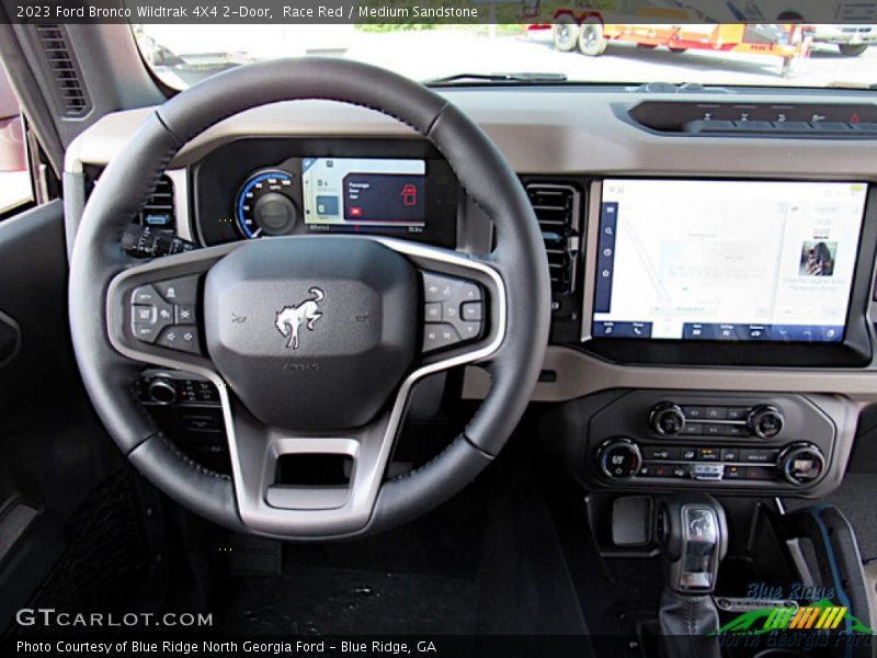 Race Red / Medium Sandstone 2023 Ford Bronco Wildtrak 4X4 2-Door