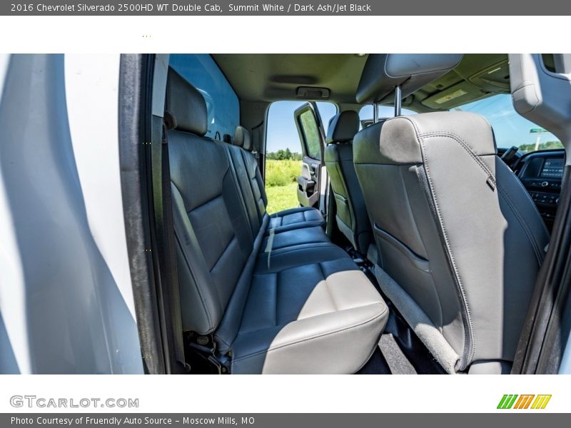 Summit White / Dark Ash/Jet Black 2016 Chevrolet Silverado 2500HD WT Double Cab