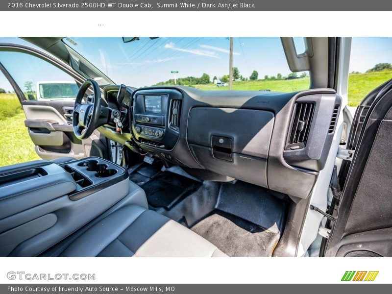 Summit White / Dark Ash/Jet Black 2016 Chevrolet Silverado 2500HD WT Double Cab
