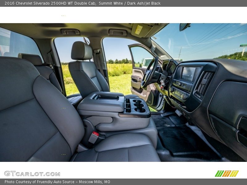 Summit White / Dark Ash/Jet Black 2016 Chevrolet Silverado 2500HD WT Double Cab