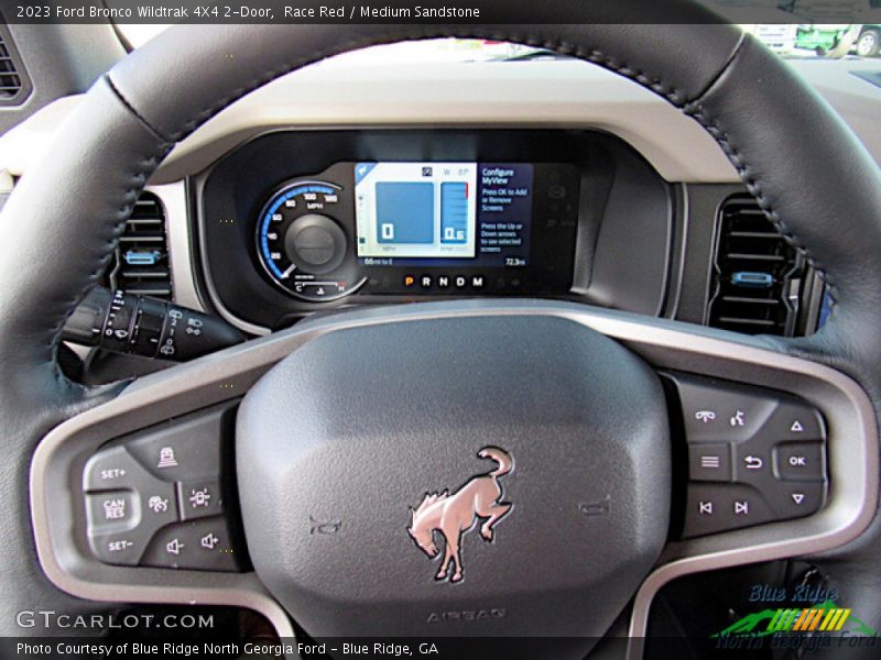 Race Red / Medium Sandstone 2023 Ford Bronco Wildtrak 4X4 2-Door