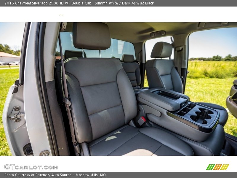 Summit White / Dark Ash/Jet Black 2016 Chevrolet Silverado 2500HD WT Double Cab