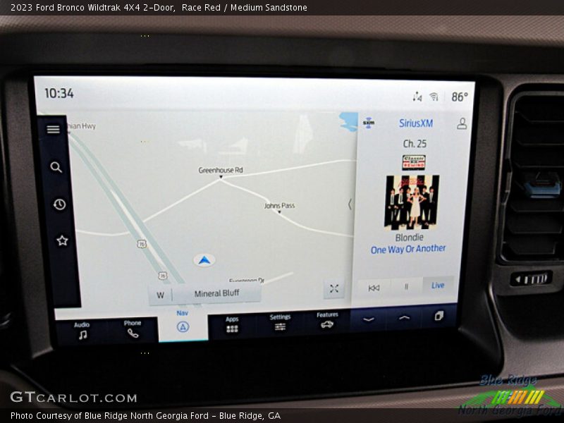 Race Red / Medium Sandstone 2023 Ford Bronco Wildtrak 4X4 2-Door