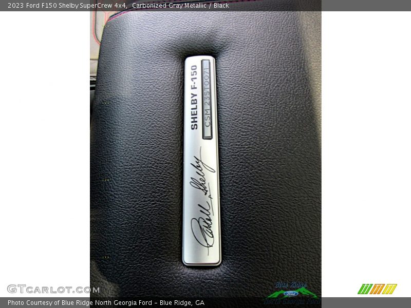 Carbonized Gray Metallic / Black 2023 Ford F150 Shelby SuperCrew 4x4