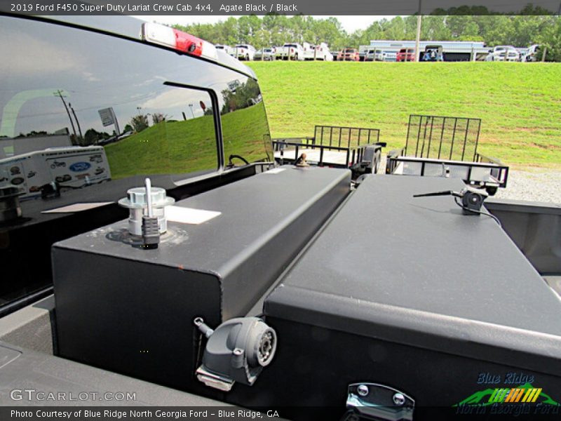 Agate Black / Black 2019 Ford F450 Super Duty Lariat Crew Cab 4x4