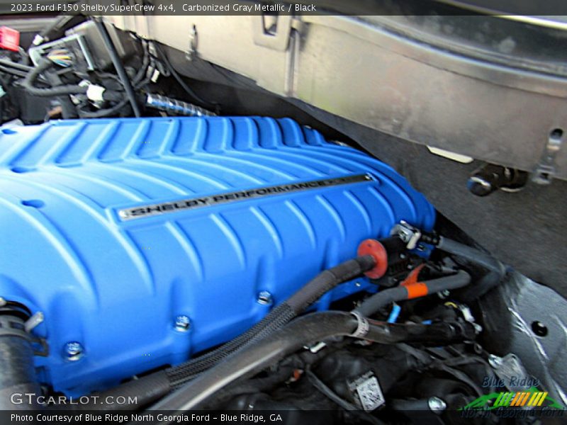 Carbonized Gray Metallic / Black 2023 Ford F150 Shelby SuperCrew 4x4
