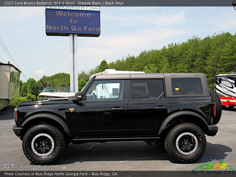 Shadow Black / Black Onyx 2023 Ford Bronco Badlands 4X4 4-Door