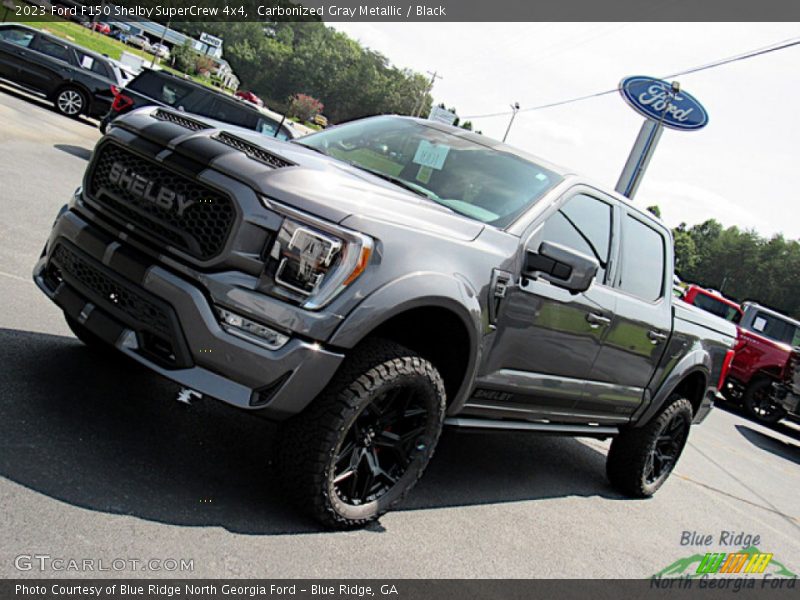 Carbonized Gray Metallic / Black 2023 Ford F150 Shelby SuperCrew 4x4