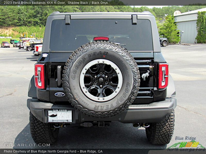 Shadow Black / Black Onyx 2023 Ford Bronco Badlands 4X4 4-Door