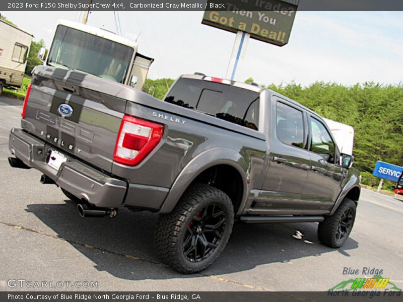 Carbonized Gray Metallic / Black 2023 Ford F150 Shelby SuperCrew 4x4