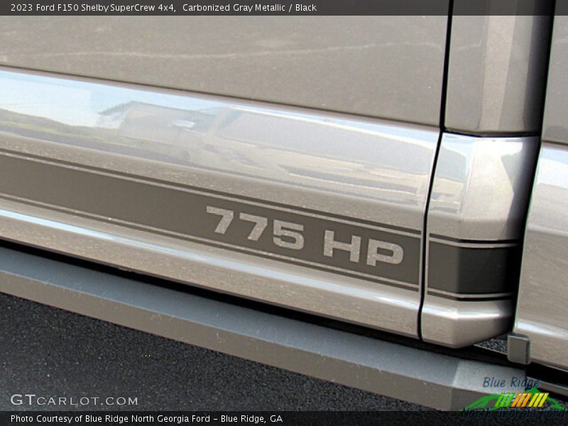 Carbonized Gray Metallic / Black 2023 Ford F150 Shelby SuperCrew 4x4