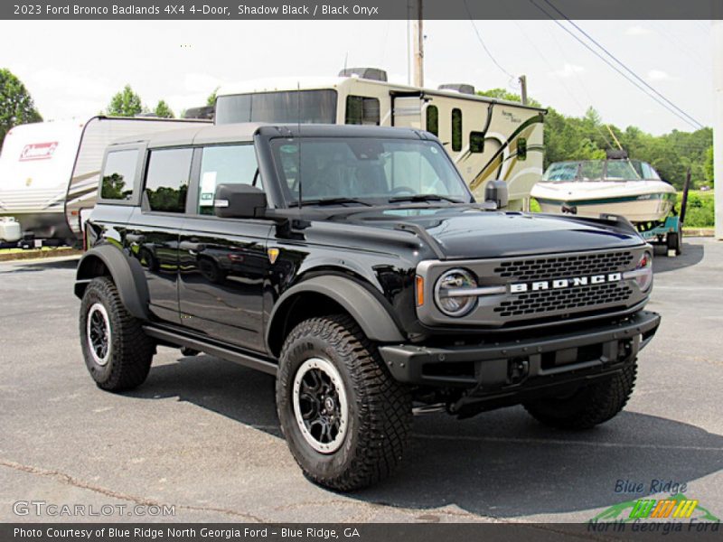 Shadow Black / Black Onyx 2023 Ford Bronco Badlands 4X4 4-Door