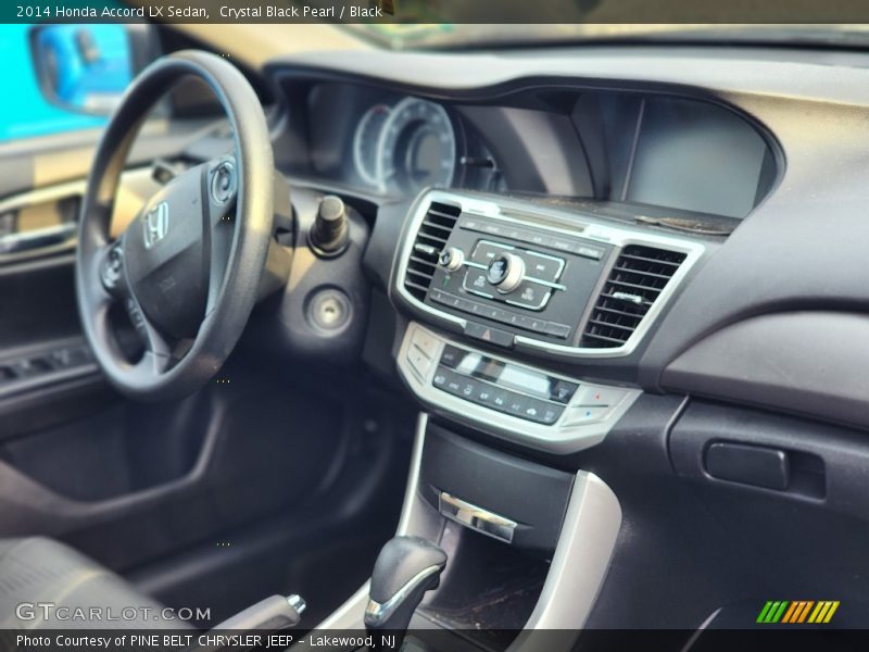 Crystal Black Pearl / Black 2014 Honda Accord LX Sedan