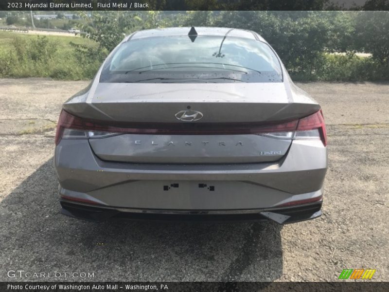 Fluid Metal / Black 2023 Hyundai Elantra Limited