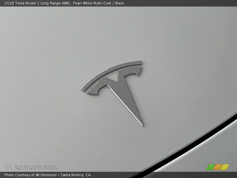  2018 Model 3 Long Range AWD Logo