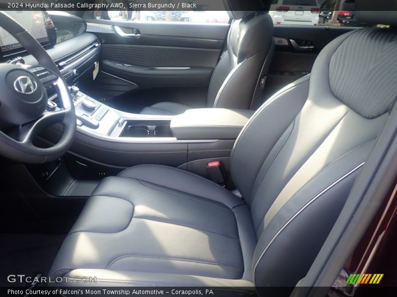 Sierra Burgundy / Black 2024 Hyundai Palisade Calligraphy AWD