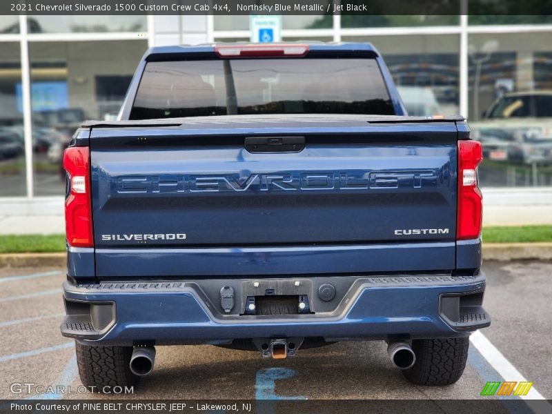  2021 Silverado 1500 Custom Crew Cab 4x4 Northsky Blue Metallic