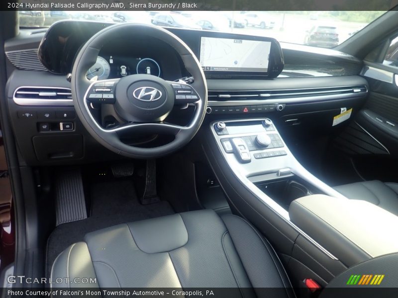 Sierra Burgundy / Black 2024 Hyundai Palisade Calligraphy AWD