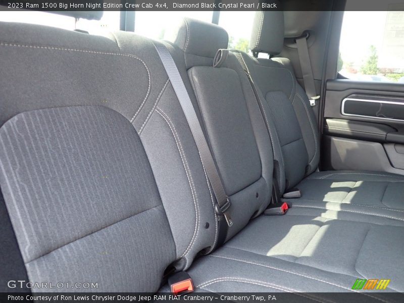 Diamond Black Crystal Pearl / Black 2023 Ram 1500 Big Horn Night Edition Crew Cab 4x4