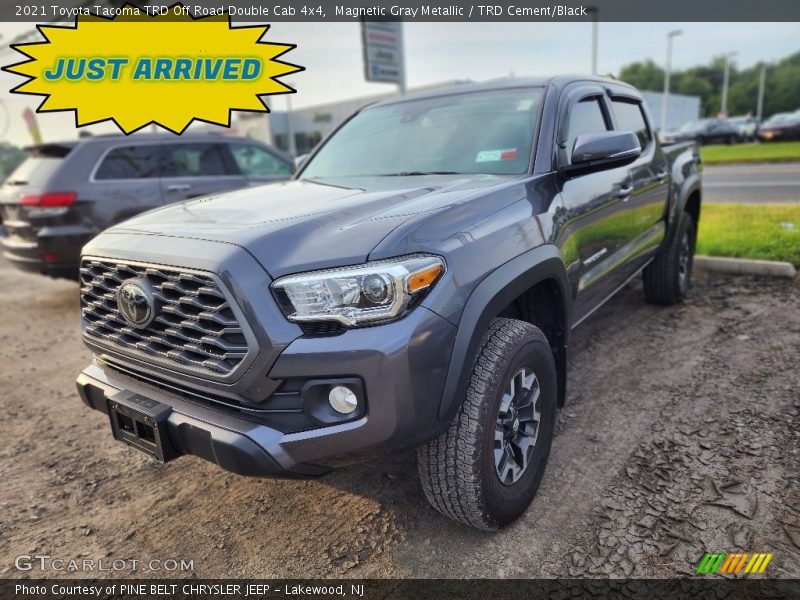 Magnetic Gray Metallic / TRD Cement/Black 2021 Toyota Tacoma TRD Off Road Double Cab 4x4