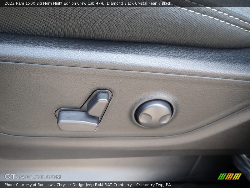 Diamond Black Crystal Pearl / Black 2023 Ram 1500 Big Horn Night Edition Crew Cab 4x4