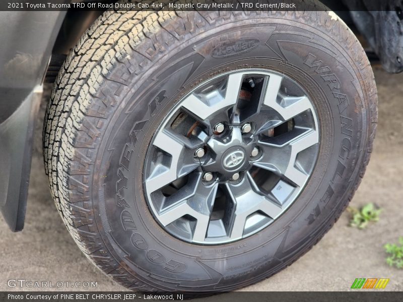 Magnetic Gray Metallic / TRD Cement/Black 2021 Toyota Tacoma TRD Off Road Double Cab 4x4
