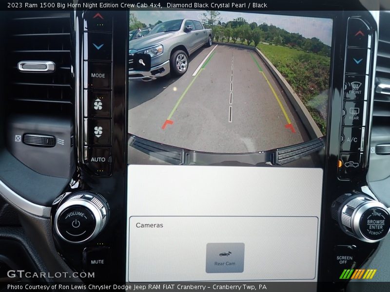 Diamond Black Crystal Pearl / Black 2023 Ram 1500 Big Horn Night Edition Crew Cab 4x4