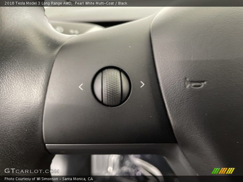  2018 Model 3 Long Range AWD Steering Wheel