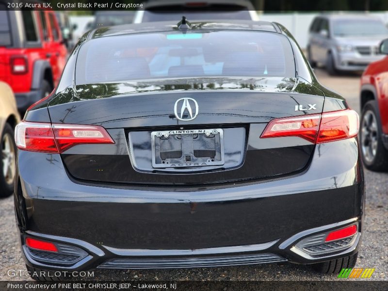 Crystal Black Pearl / Graystone 2016 Acura ILX