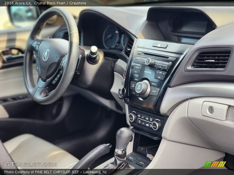 Crystal Black Pearl / Graystone 2016 Acura ILX