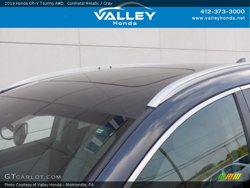Gunmetal Metallic / Gray 2019 Honda CR-V Touring AWD