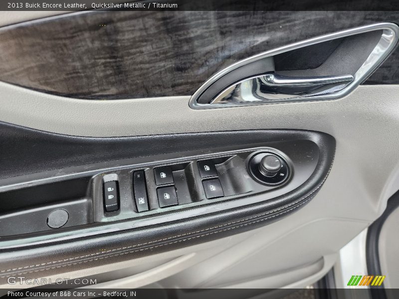 Quicksilver Metallic / Titanium 2013 Buick Encore Leather