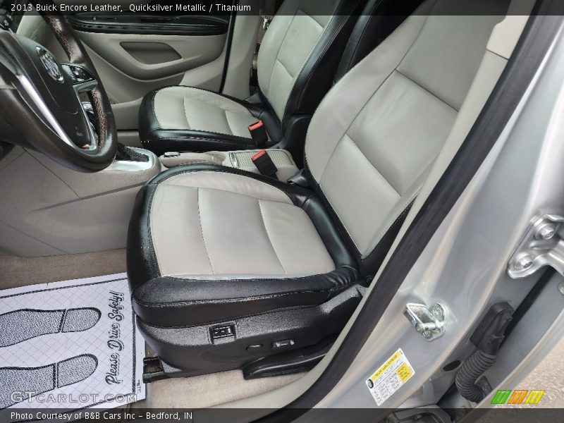 Quicksilver Metallic / Titanium 2013 Buick Encore Leather