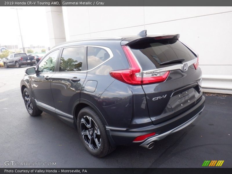 Gunmetal Metallic / Gray 2019 Honda CR-V Touring AWD