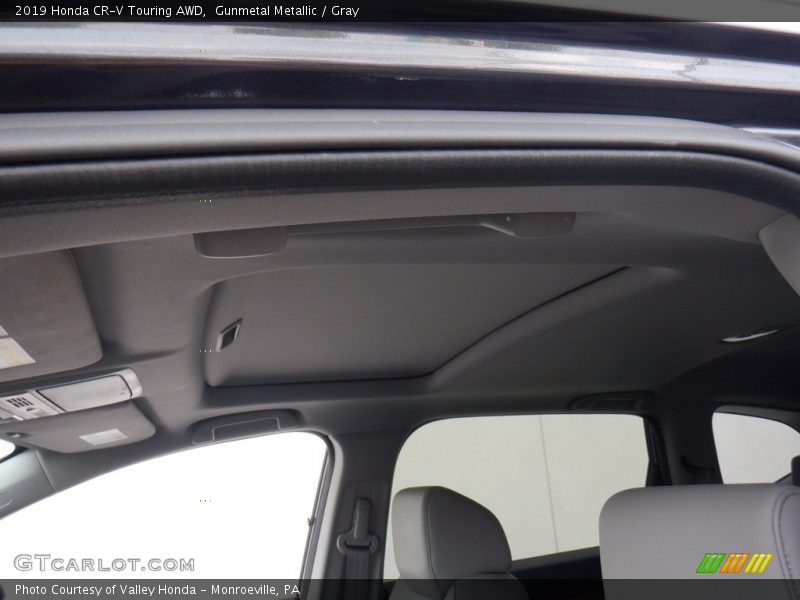 Gunmetal Metallic / Gray 2019 Honda CR-V Touring AWD