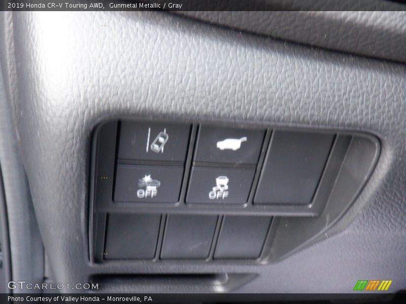 Gunmetal Metallic / Gray 2019 Honda CR-V Touring AWD