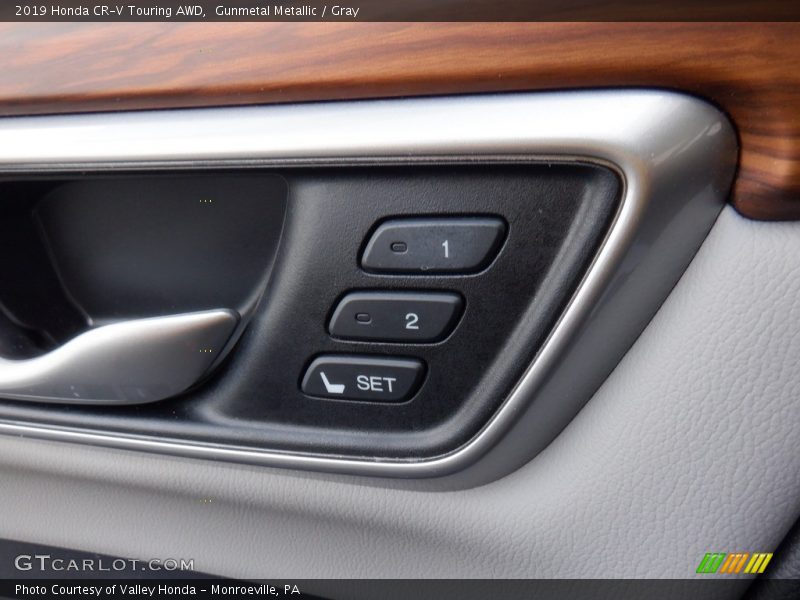 Gunmetal Metallic / Gray 2019 Honda CR-V Touring AWD