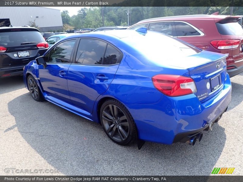 WR Blue Pearl / Carbon Black 2017 Subaru WRX Premium