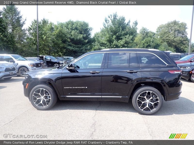  2023 Grand Cherokee Summit Reserve 4WD Diamond Black Crystal Pearl