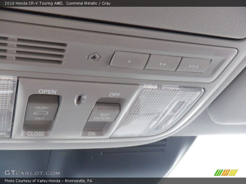 Gunmetal Metallic / Gray 2019 Honda CR-V Touring AWD
