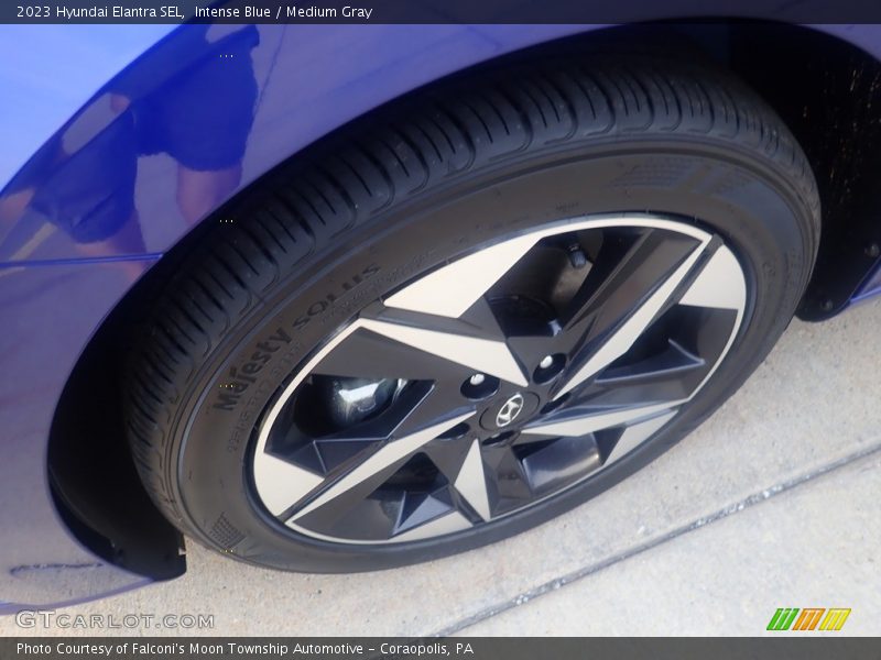 Intense Blue / Medium Gray 2023 Hyundai Elantra SEL