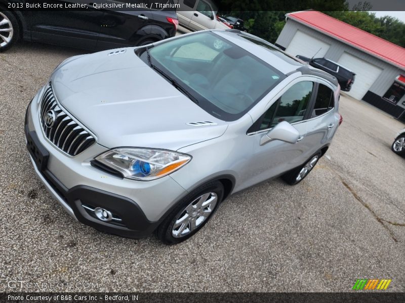 Quicksilver Metallic / Titanium 2013 Buick Encore Leather