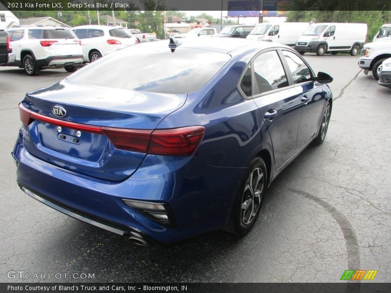 Deep Sea Blue / Black 2021 Kia Forte LXS