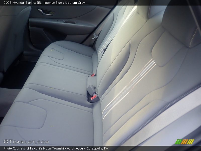 Intense Blue / Medium Gray 2023 Hyundai Elantra SEL