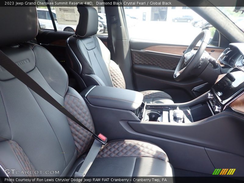 Front Seat of 2023 Grand Cherokee Summit Reserve 4WD
