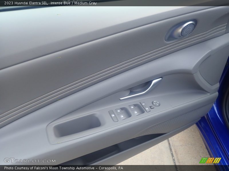 Intense Blue / Medium Gray 2023 Hyundai Elantra SEL