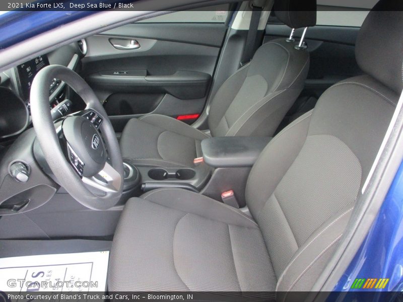 Deep Sea Blue / Black 2021 Kia Forte LXS
