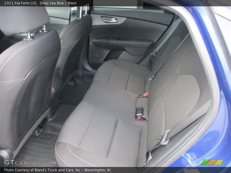 Deep Sea Blue / Black 2021 Kia Forte LXS